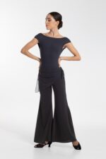 sorte bukser med vidde