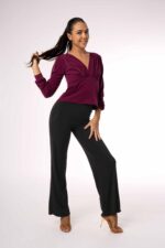 Sorte træningsbukser i strækstof